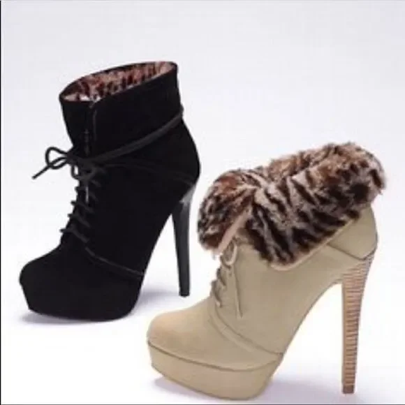 NEW! Colin Stuart Platform Booties - Picture 14 of 14